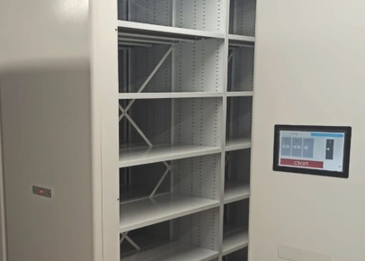 Мобильные стеллажи с электроприводом