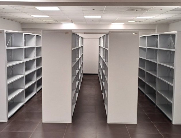стационарные архивные стеллажи